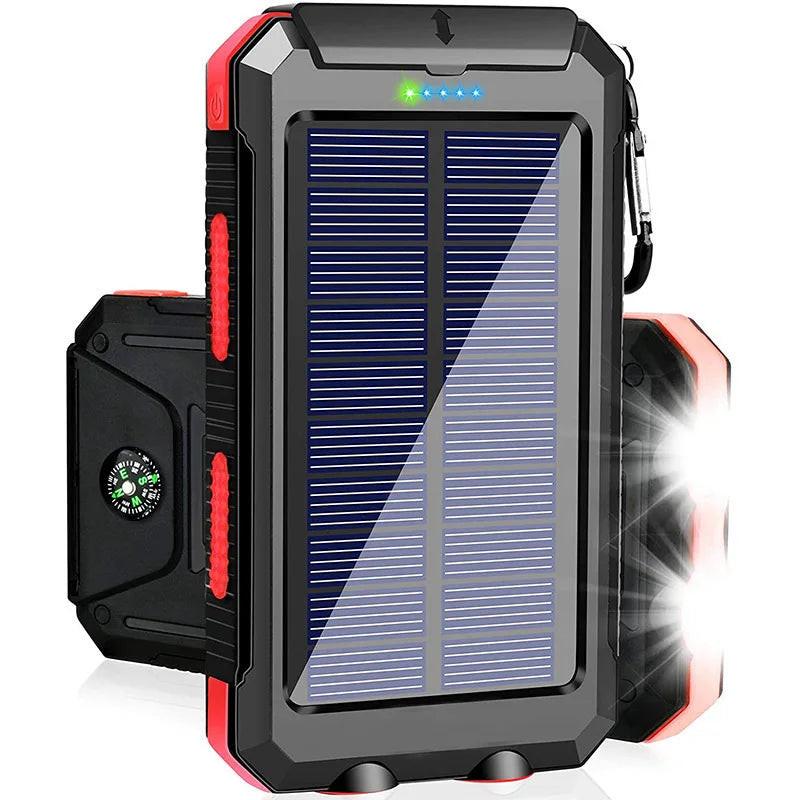 30,000mAh Solar Power Bank – Rugged, Waterproof & Emergency‑Ready