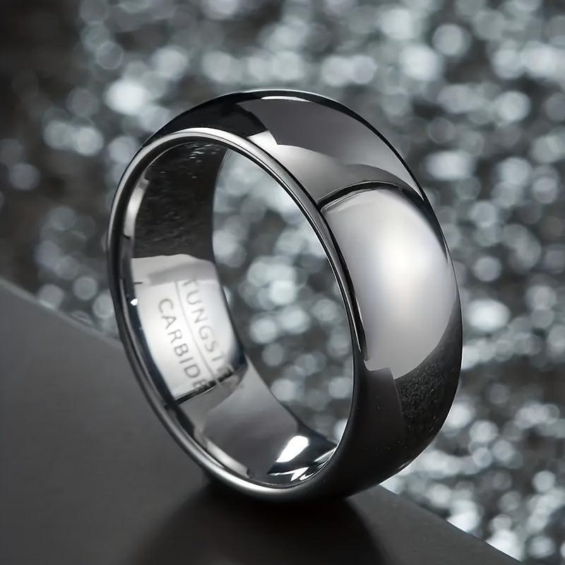 Wide Band Ring Luxury Simple Style Finger Ring