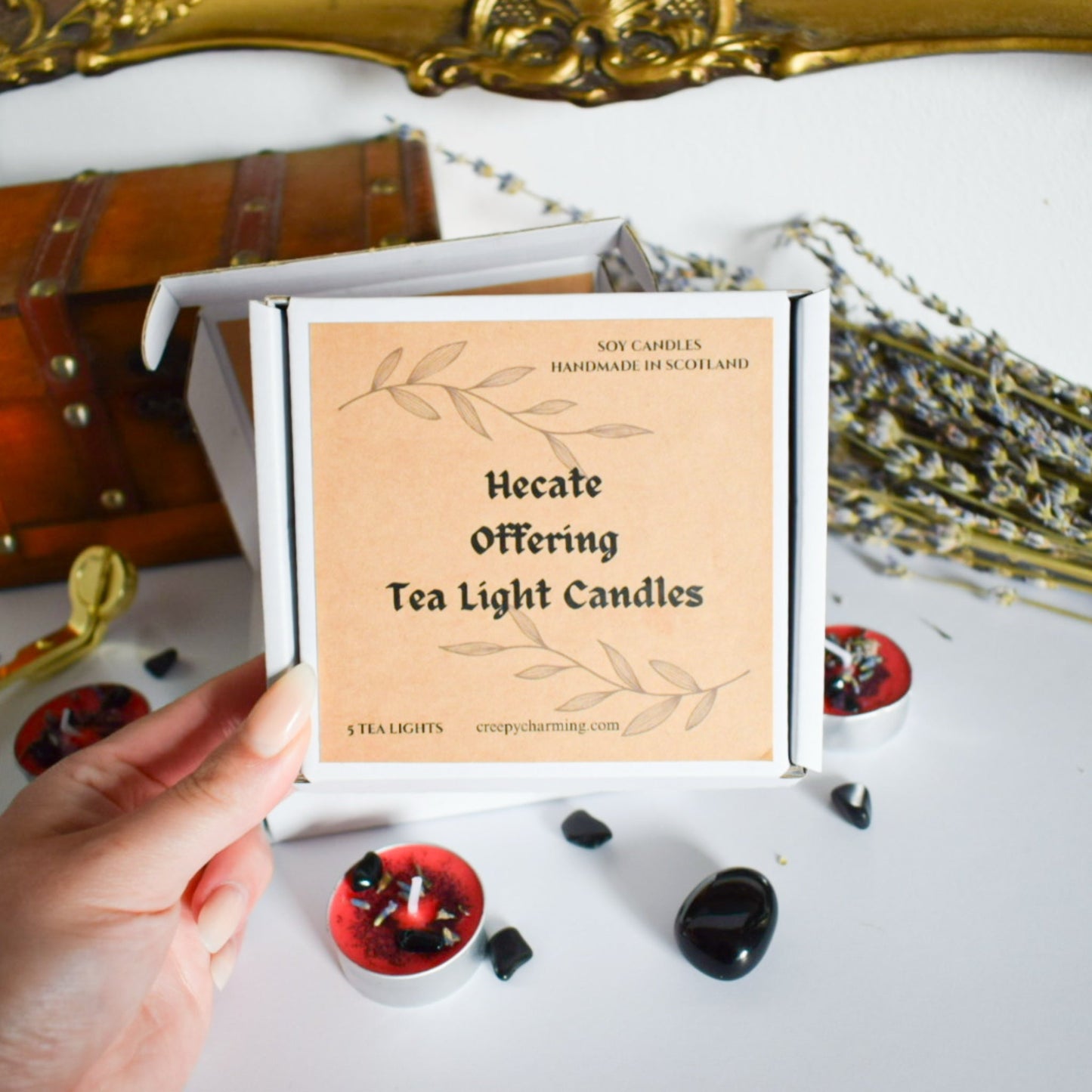 Hecate Offering Soy Tea Light Candles