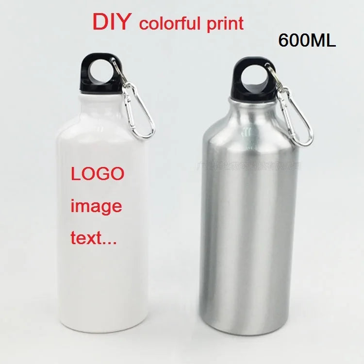 Customizable Aluminum Sport Bottle Vibrant, Personalized Hydration