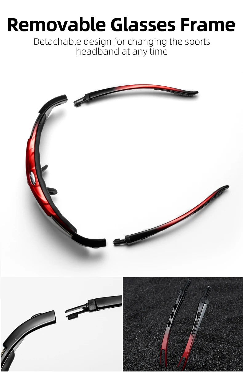 ROCKBROS Cycling Flexible Polarised Photochromic Sunglasses