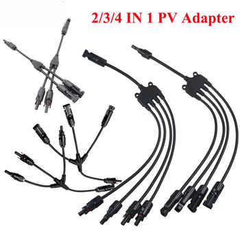 Solar Photovoltaic Panel Adaptor Cable Connector