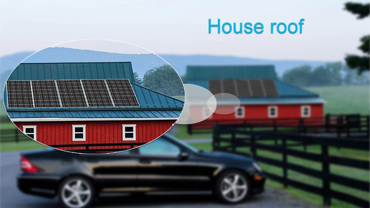 100W Monocrystalline Flexible Solar Panel Charger
