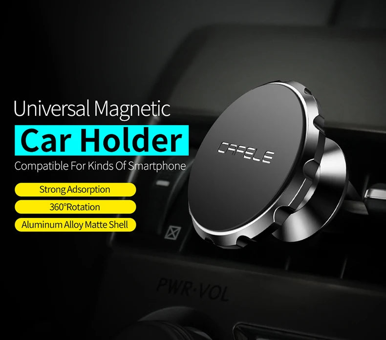 Magnetic Car Phone Holder for Smartphone and GPS
