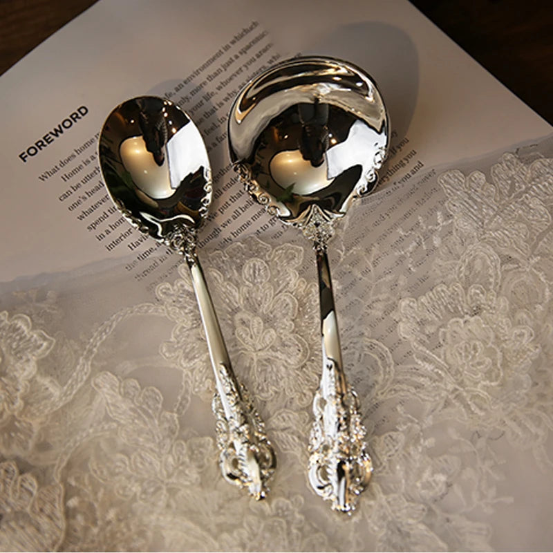 Wedding Tableware Silver Plated Dinnerware Set