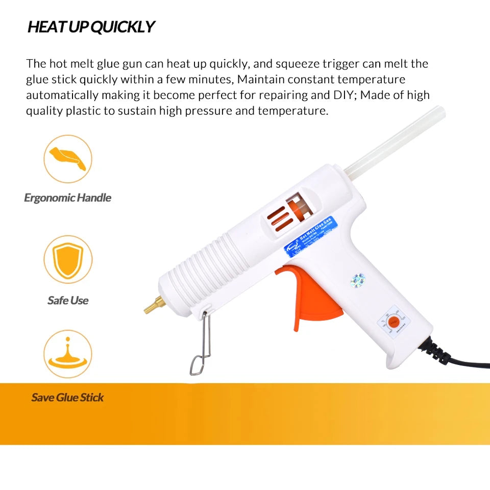 150W EU Plug Hot Melt Glue Gun
