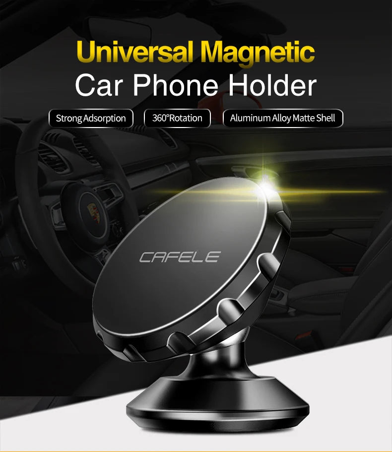 Magnetic Car Phone Holder for Smartphone and GPS