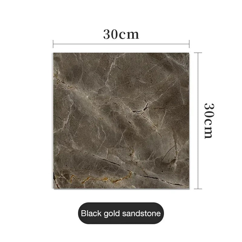 30*30cm Imitation Tile 3D Wall Sticker Self-adhesive Wall Decoration Bathroom Waterproof Moisture-proof Marble Kitchen Wallpaper