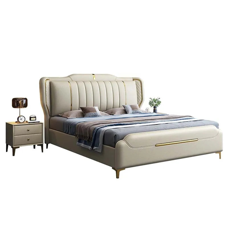 Luxury Multifunctional King Size Bedroom Bed