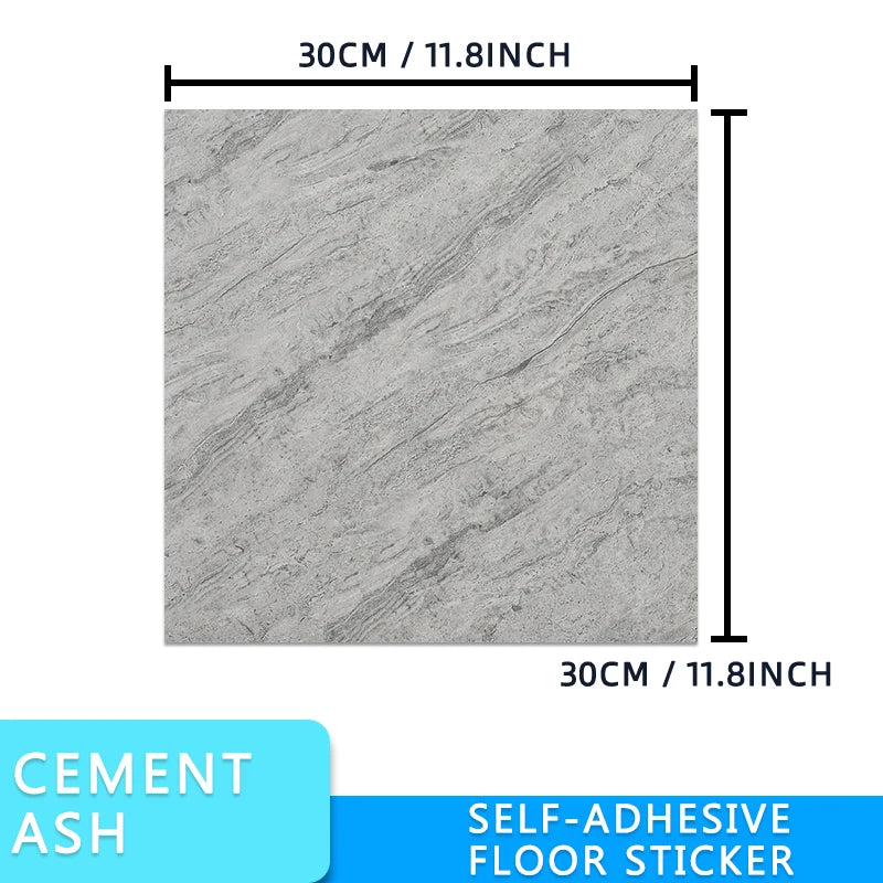 20/pcs PVC Imitation Marble Wall Stickers Self-adhesive Floor Stickers 30*30cm/30*60cm Waterproof living Room Decoration Decals