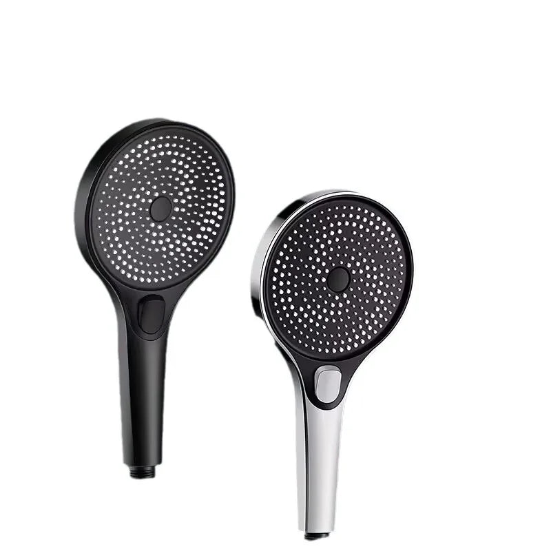 New High Pressure Black Shower Head