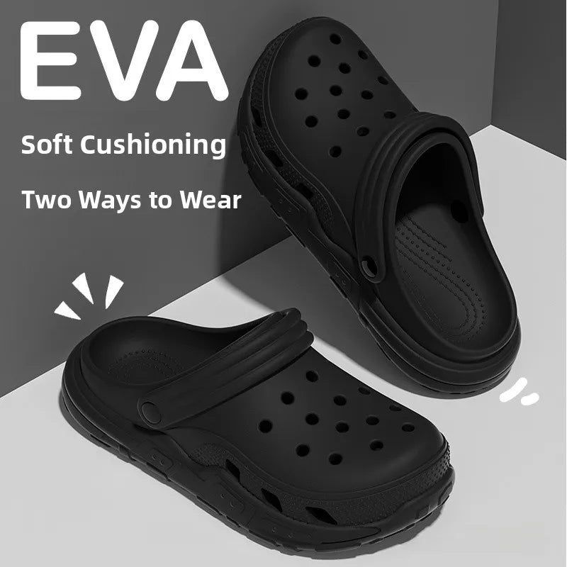 Women's Thi Bot Sandals 2024 Summer Outdoor Anti-slip Soft Bot No Smell Beach Couple Cool Slippers Men's EVA Material