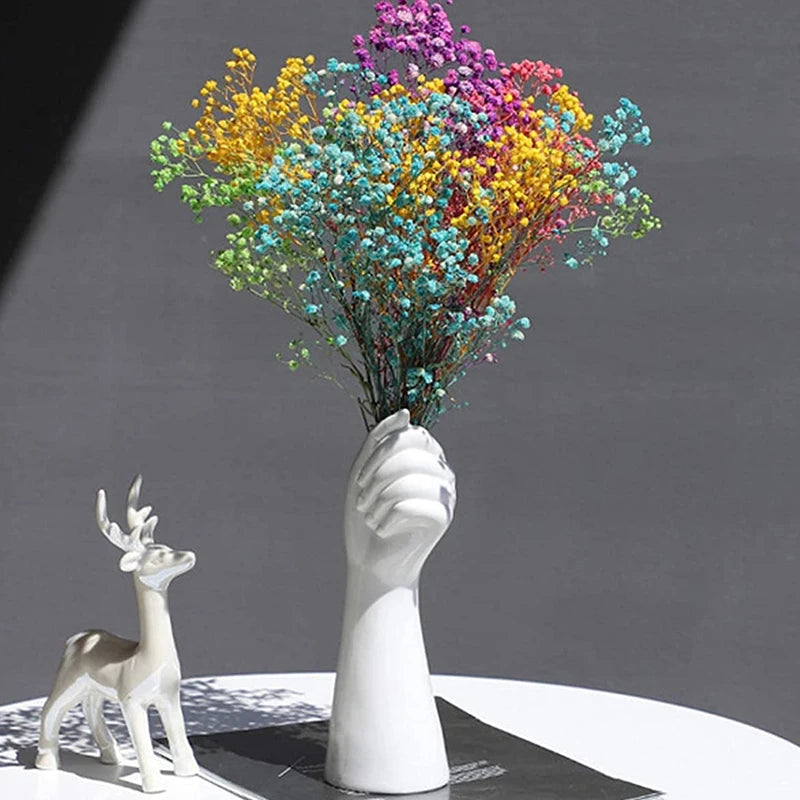 Nordic Style Ceramic Hand Vase