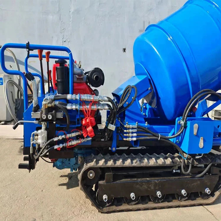 YG Mini Crawler Cement Concrete Mixer