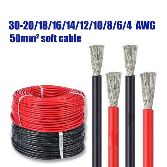 Flexible Heat-Resistant Various AWG Sizes Silicone Wire
