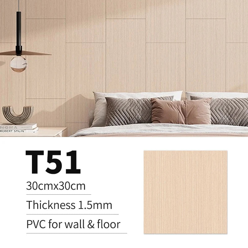 40pcs Waterproof Imitation Marble Wood Tile Floor Stickers 30*30cm Bathroom Home Decoration DIY Self-adhesive Wall Stickers