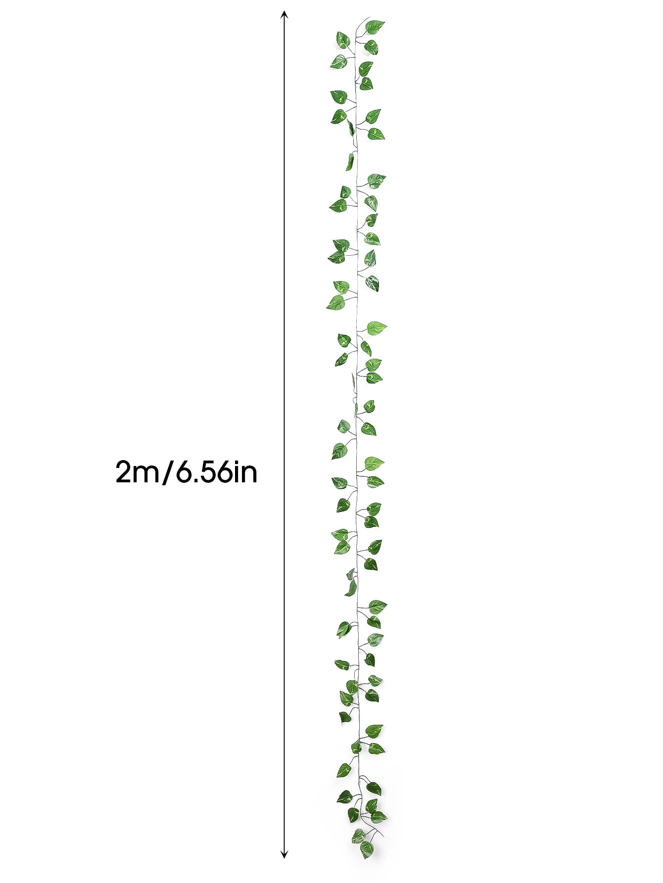 20/2M Green Artificial Ivy Leaves DIY Garland - Transform Your Space