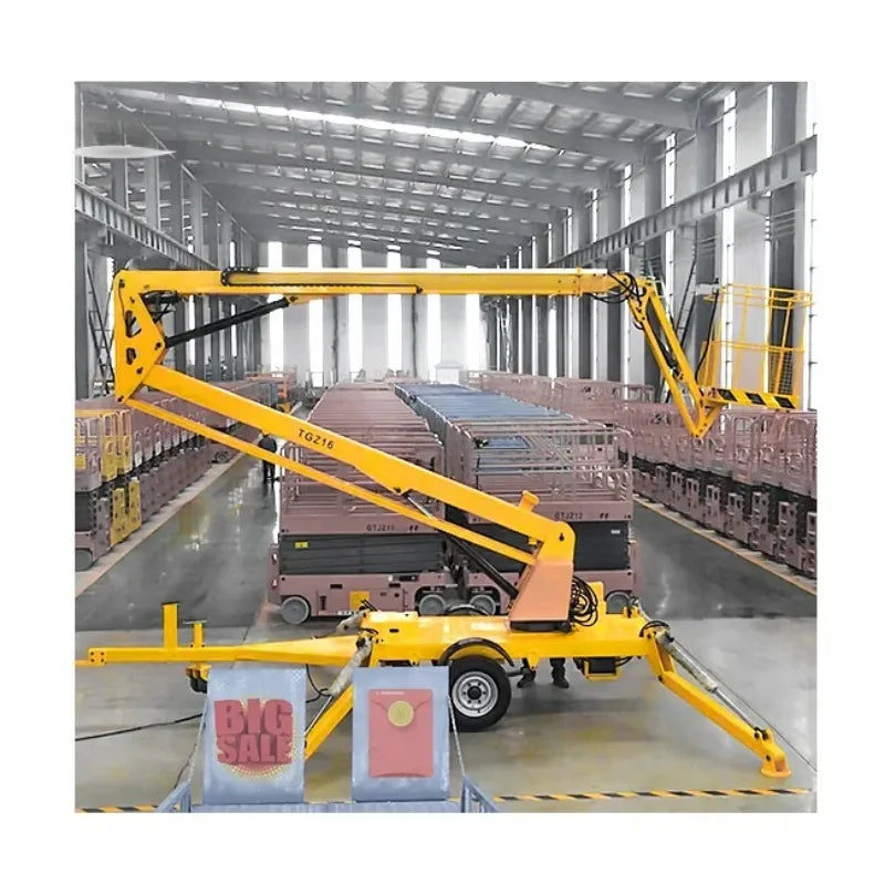 Versatile Diesel Articulating Boom Lift Platform