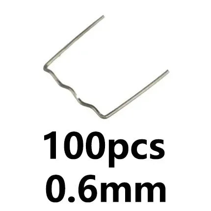 100-600Pcs Auto Plastic Repair Welding Nails Car Bumper Repair Welded Stud Precut Wave Nails Machine Welding Hot Stapler