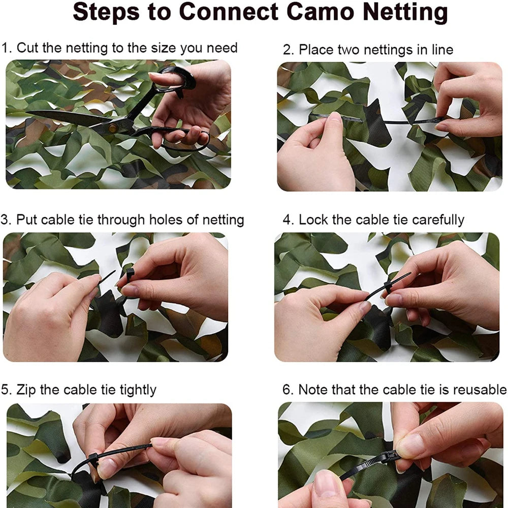 Yeahmart Military Camouflage Net | Hunting Camo Netting