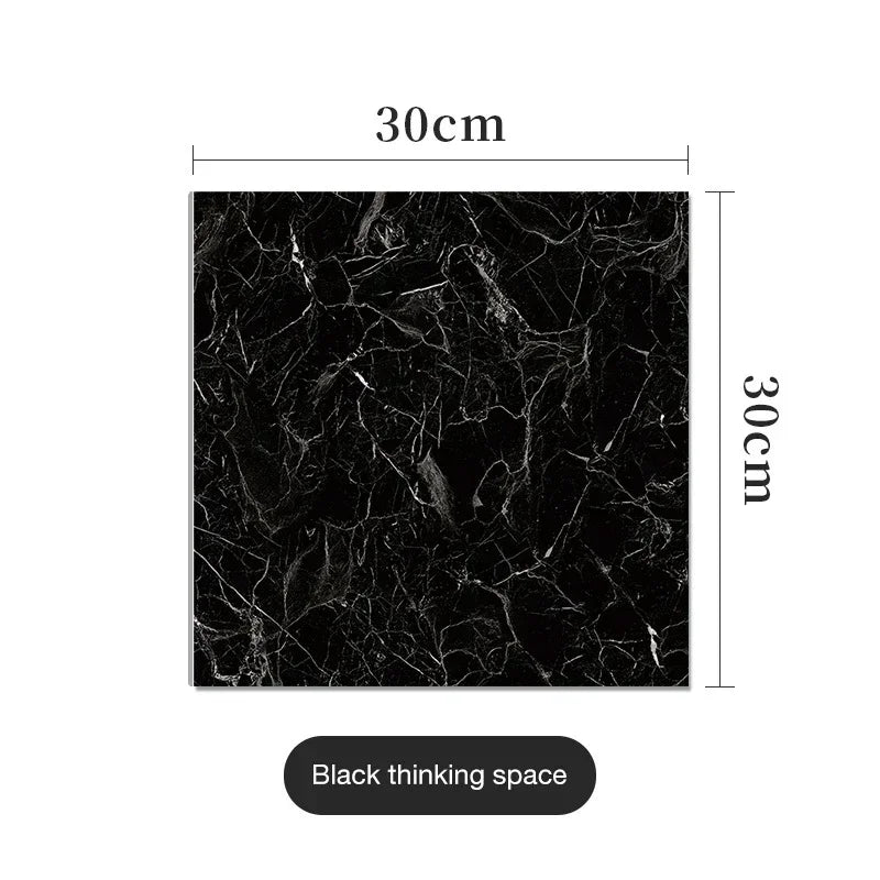 30*30cm Imitation Tile 3D Wall Sticker Self-adhesive Wall Decoration Bathroom Waterproof Moisture-proof Marble Kitchen Wallpaper