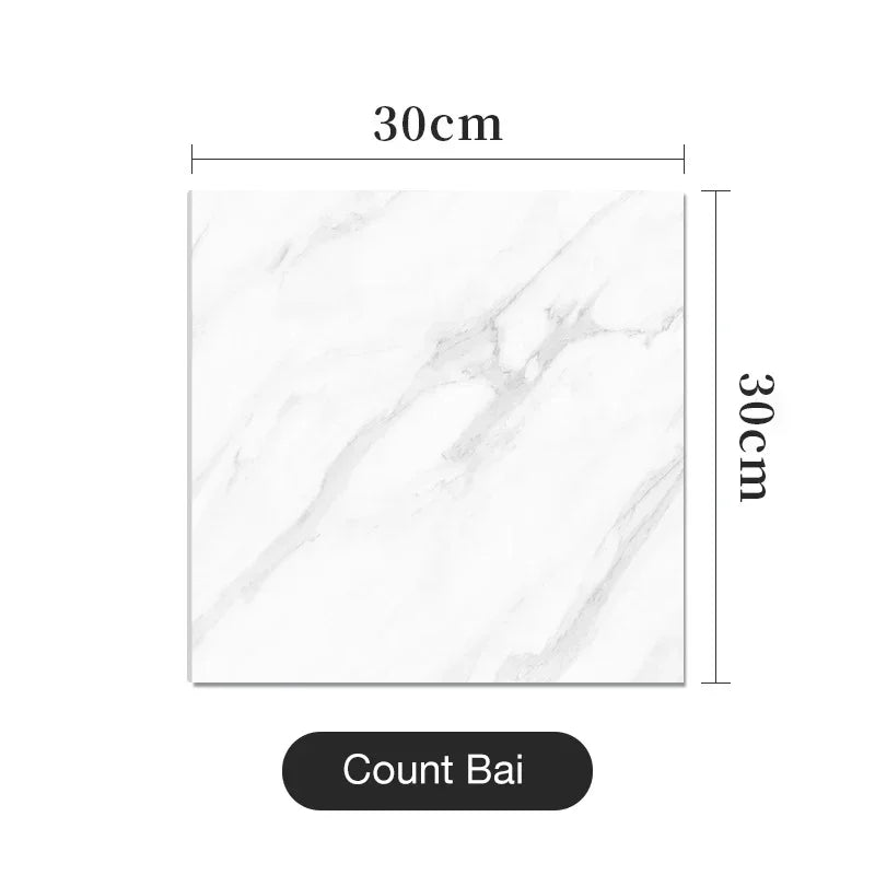 30*30cm Imitation Tile 3D Wall Sticker Self-adhesive Wall Decoration Bathroom Waterproof Moisture-proof Marble Kitchen Wallpaper