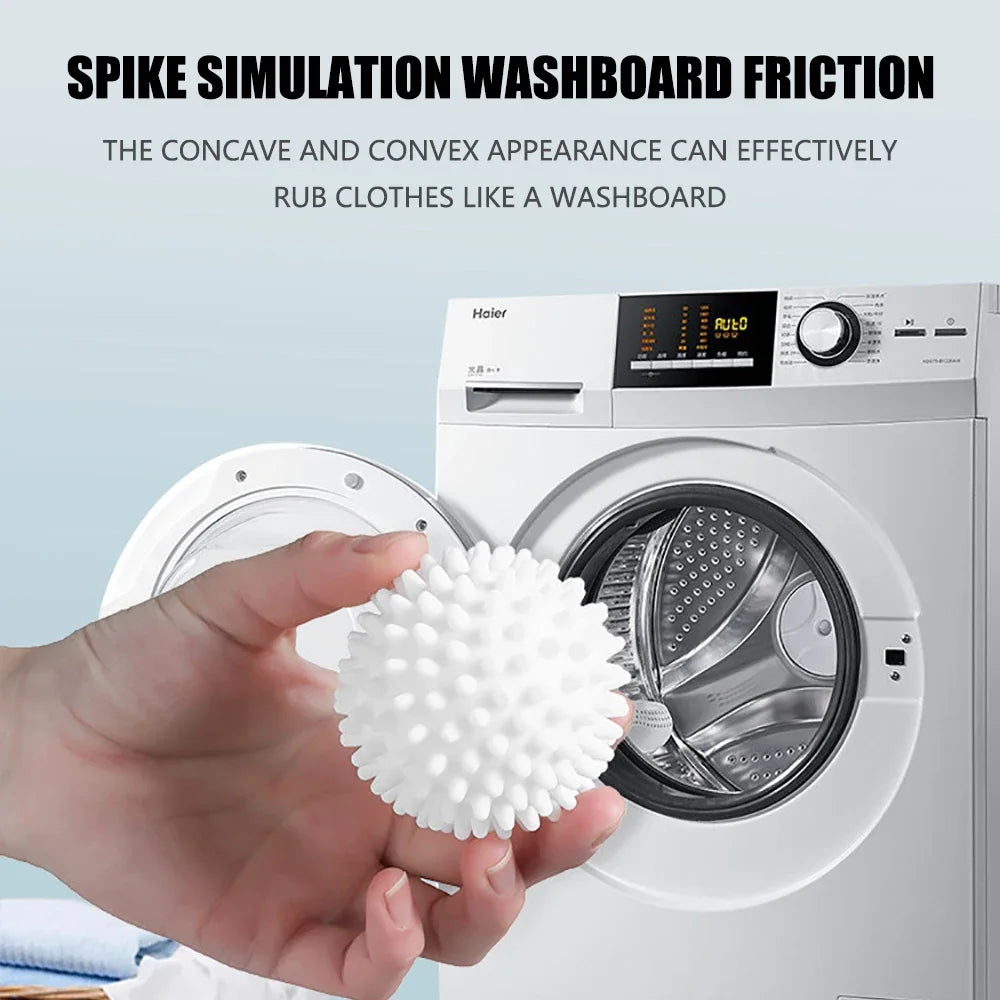 1/3PCS Magic Laundry Ball Reusable PVC Solid Cleaning Ball Household Cleaning Washing Machine Accessories Clothes Softener
