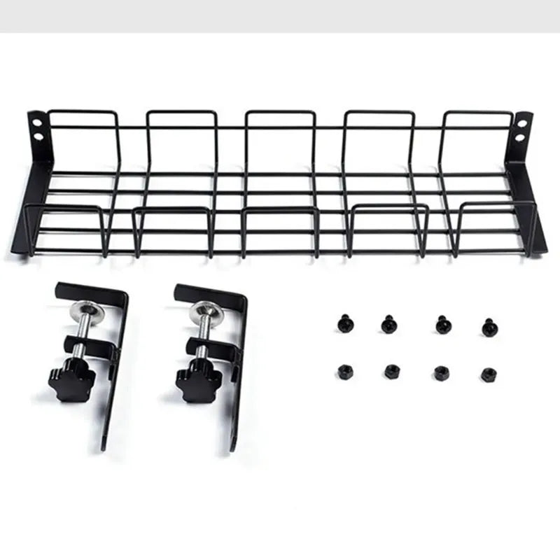 Under-Table Wire Cable Storage Rack