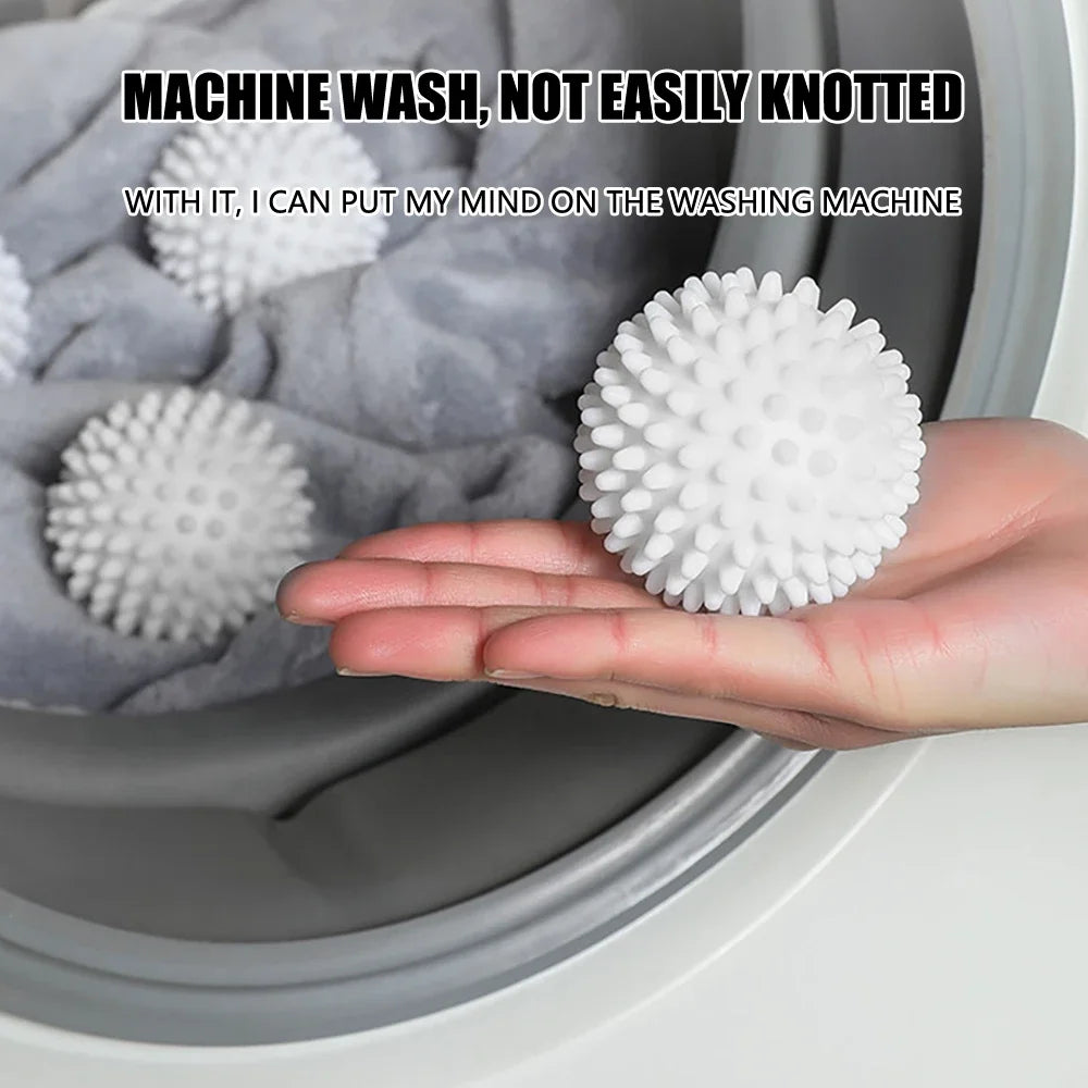 1/3PCS Magic Laundry Ball Reusable PVC Solid Cleaning Ball Household Cleaning Washing Machine Accessories Clothes Softener