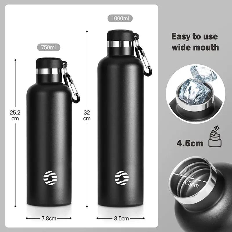 FEIJIAN 1000ml Stainless Steel Thermos Bottle