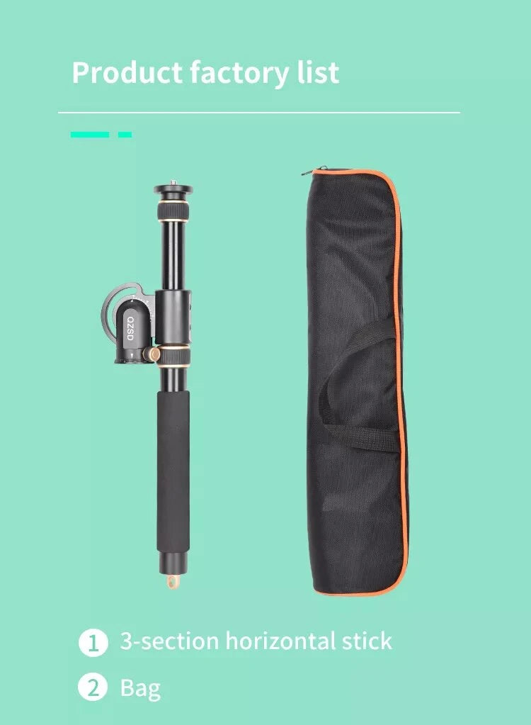 QZSD Q-YT03 Professional Cross Bar Boom Arm for Tripod