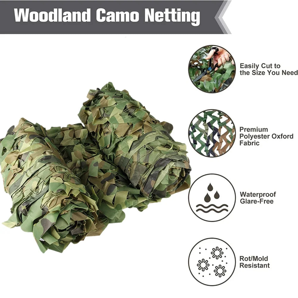 Yeahmart Military Camouflage Net | Hunting Camo Netting