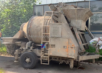Used Diesel Concrete Mixer with Pump