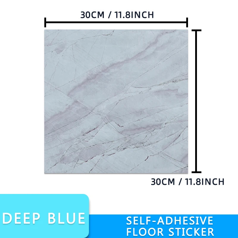 20/pcs PVC Imitation Marble Wall Stickers Self-adhesive Floor Stickers 30*30cm/30*60cm Waterproof living Room Decoration Decals