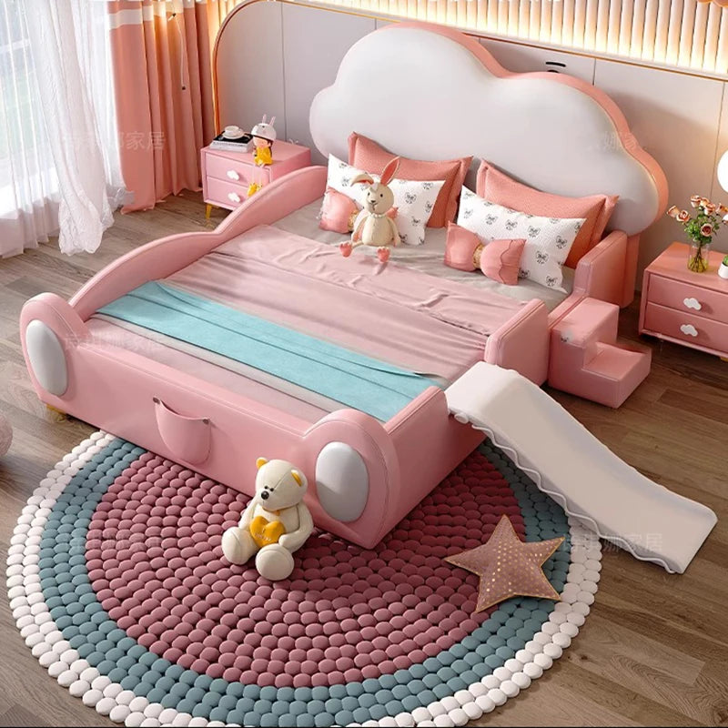 Double Bed Home Princess Bedframe - Children Furniture