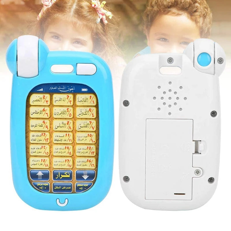 Arabic Quran Educational Toys 18 Chapters Education QURAN Phone with Light Learn Arabic KURAN Muslim Kids