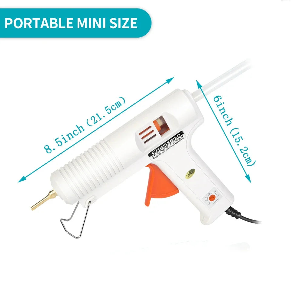 150W EU plug 220V Smart Adjustable Temperature Hot Melt Glue Gun