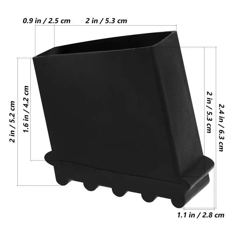 4 Pcs Household Ladder Foot Cover - Rubber Feet Chairs Telescoping Extension Pads For step ladders