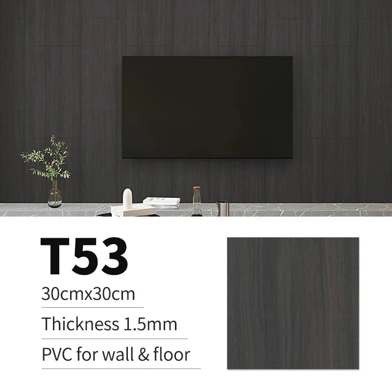 40pcs Waterproof Imitation Marble Wood Tile Floor Stickers 30*30cm Bathroom Home Decoration DIY Self-adhesive Wall Stickers
