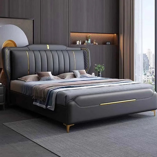 Luxury Multifunctional King Size Bedroom Bed
