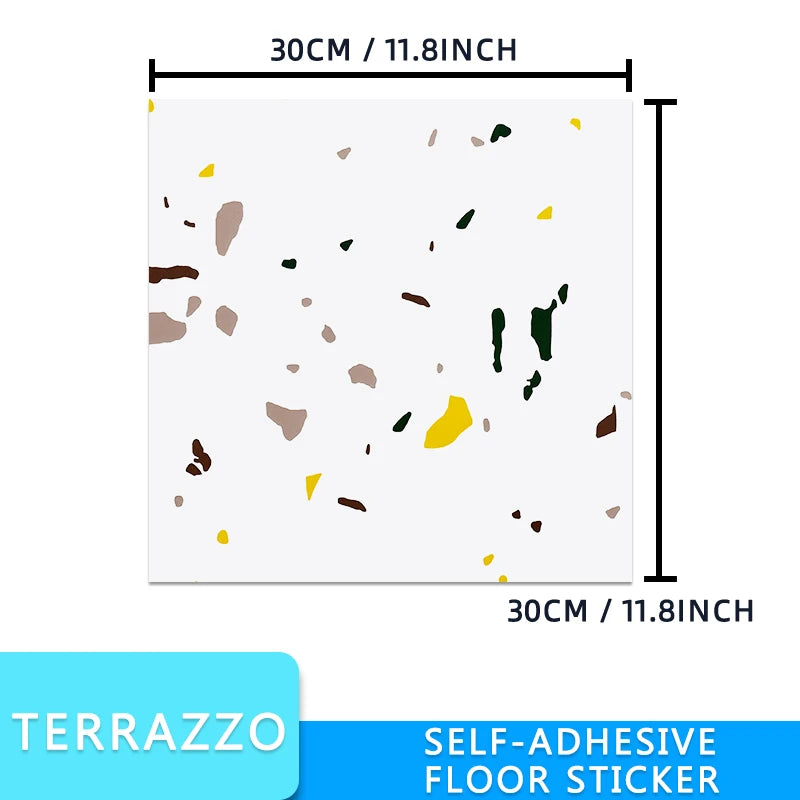 20/pcs PVC Imitation Marble Wall Stickers Self-adhesive Floor Stickers 30*30cm/30*60cm Waterproof living Room Decoration Decals
