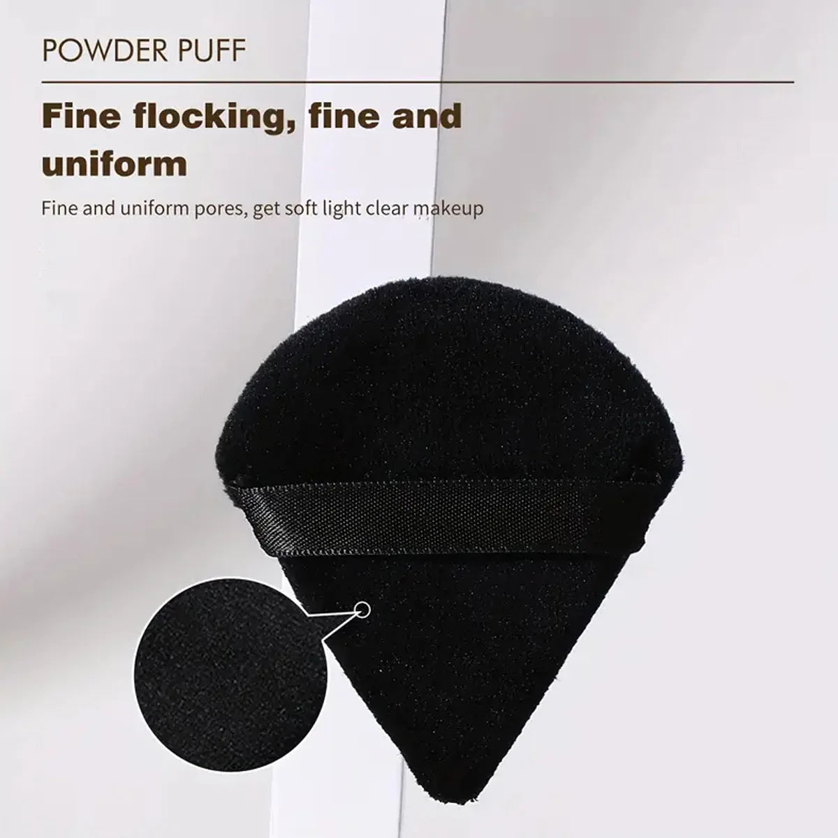 Small, medium and large combination set Makeup Puff Essential