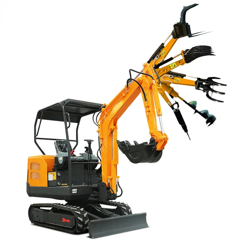 Compact Crawler Mini Excavators - Industrial Grade