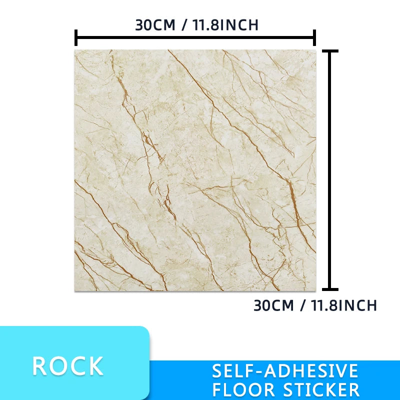 20/pcs PVC Imitation Marble Wall Stickers Self-adhesive Floor Stickers 30*30cm/30*60cm Waterproof living Room Decoration Decals