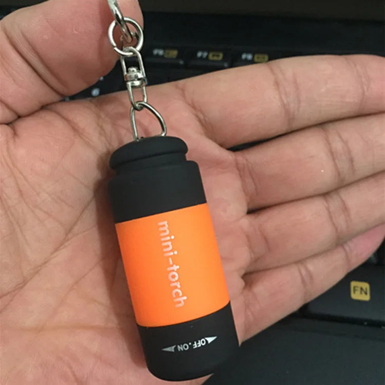 Led Mini Pocket Torch Lamp Portable USB Rechargeable Keychain Flashlights Waterproof Outdoor Hiking Camping Torch Lamp Lantern