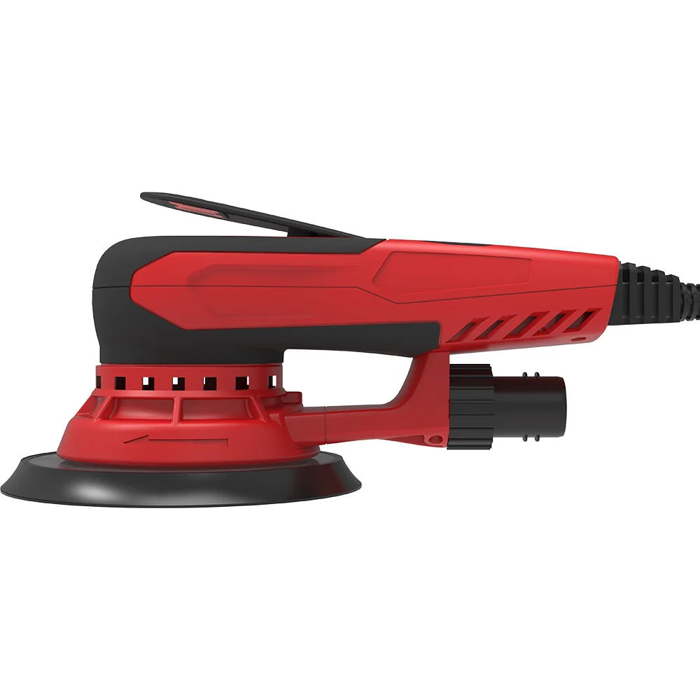 Random Orbital Mini Sander with a 5mm Wood Brush for Finishing Corners and Drywall