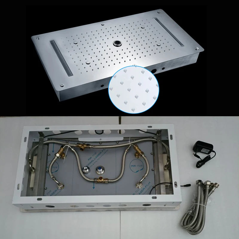 Ceiling LED Shower System Set
