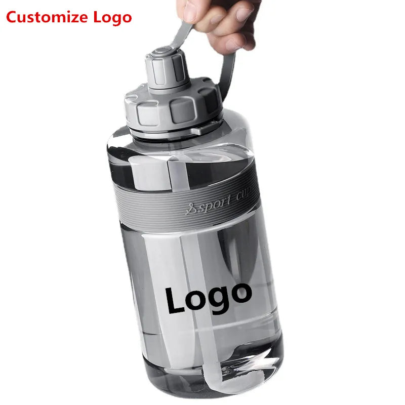 Personalized 1000ML Sports Water Bottle Set - Safe, Strong, Portable