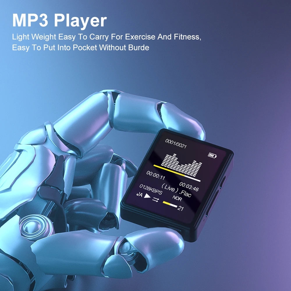 Audio Odyssey: Portable MP3 MP4 Player