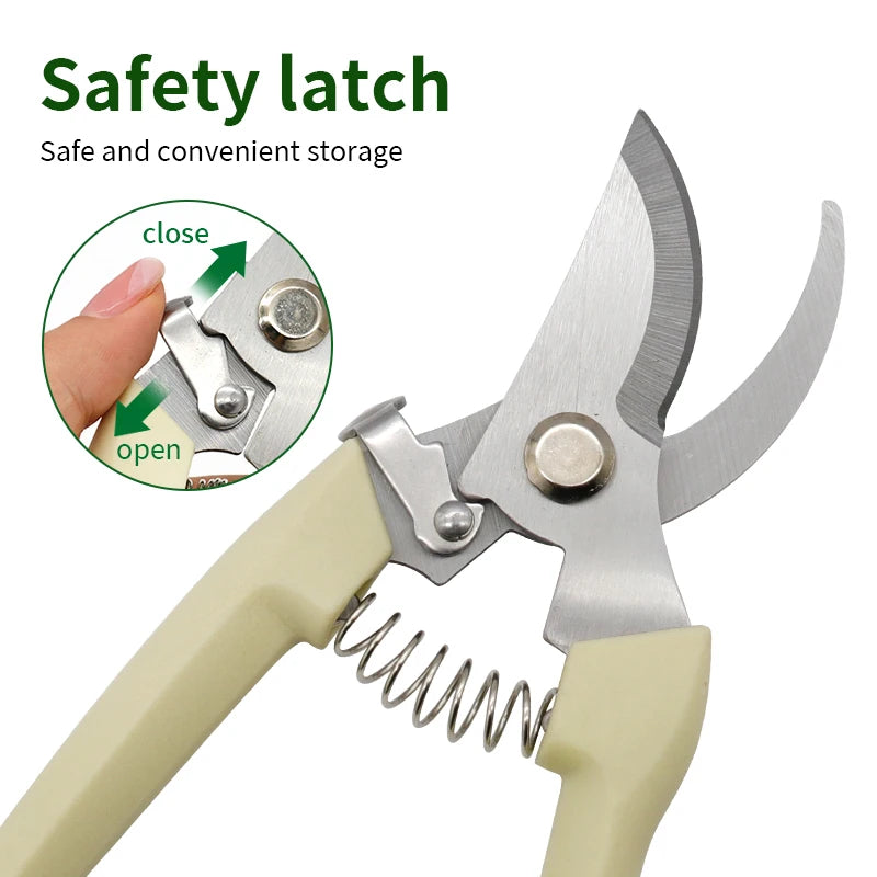 Stainless Steel Pruner Shears for Gardening
